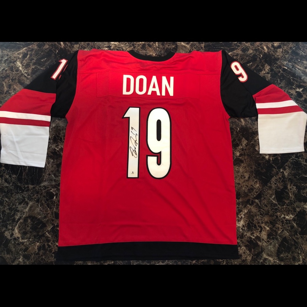 Shane Doan Signed Arizona Coyotes Captain Jersey